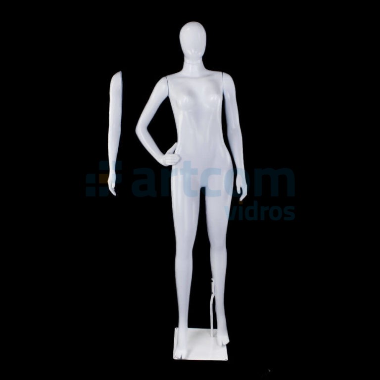 Comprar Manequim Feminino Poses Empinado Ovo De Pl Stico Artcom